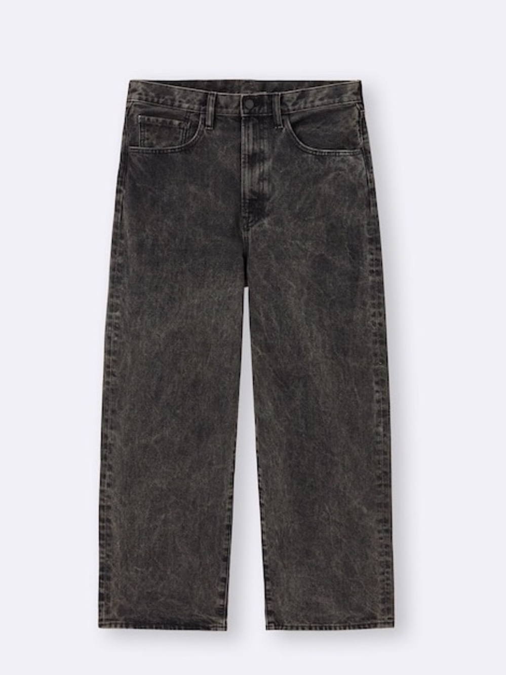 GU Women's Dark Grey Washed Baggy Jeans
Size 32 GUC